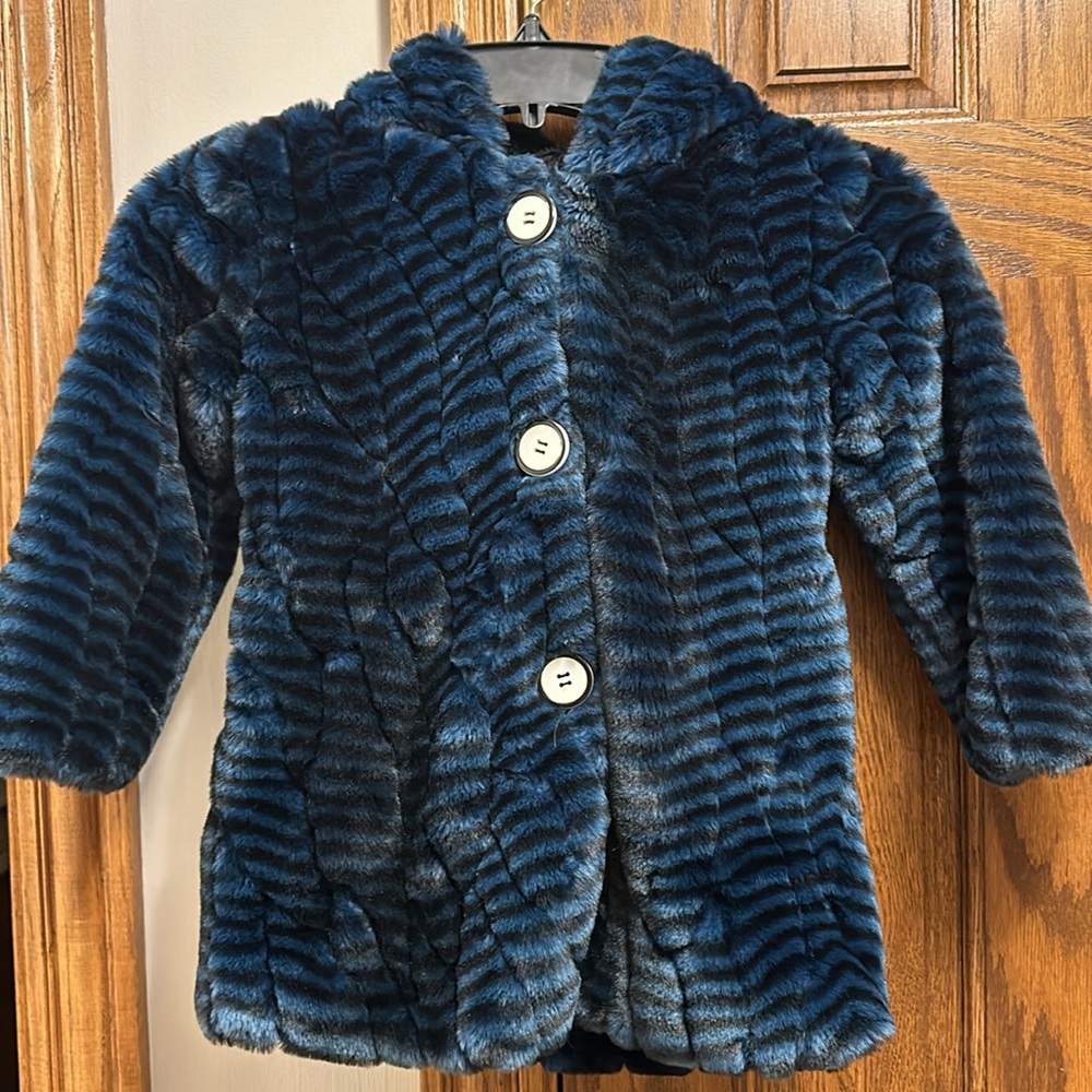 Girls fur coats